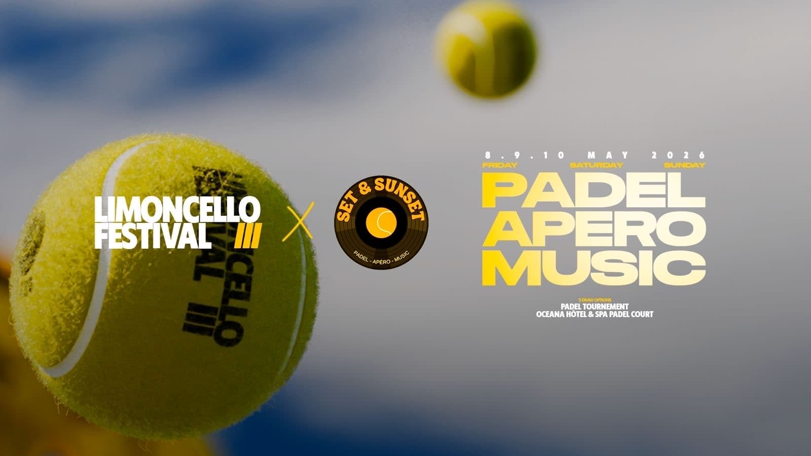 PADEL TOURNAMENT - SET & SUNSET X LIMONCELLO - TUI SENSIMAR Palace Oceana Hammamet