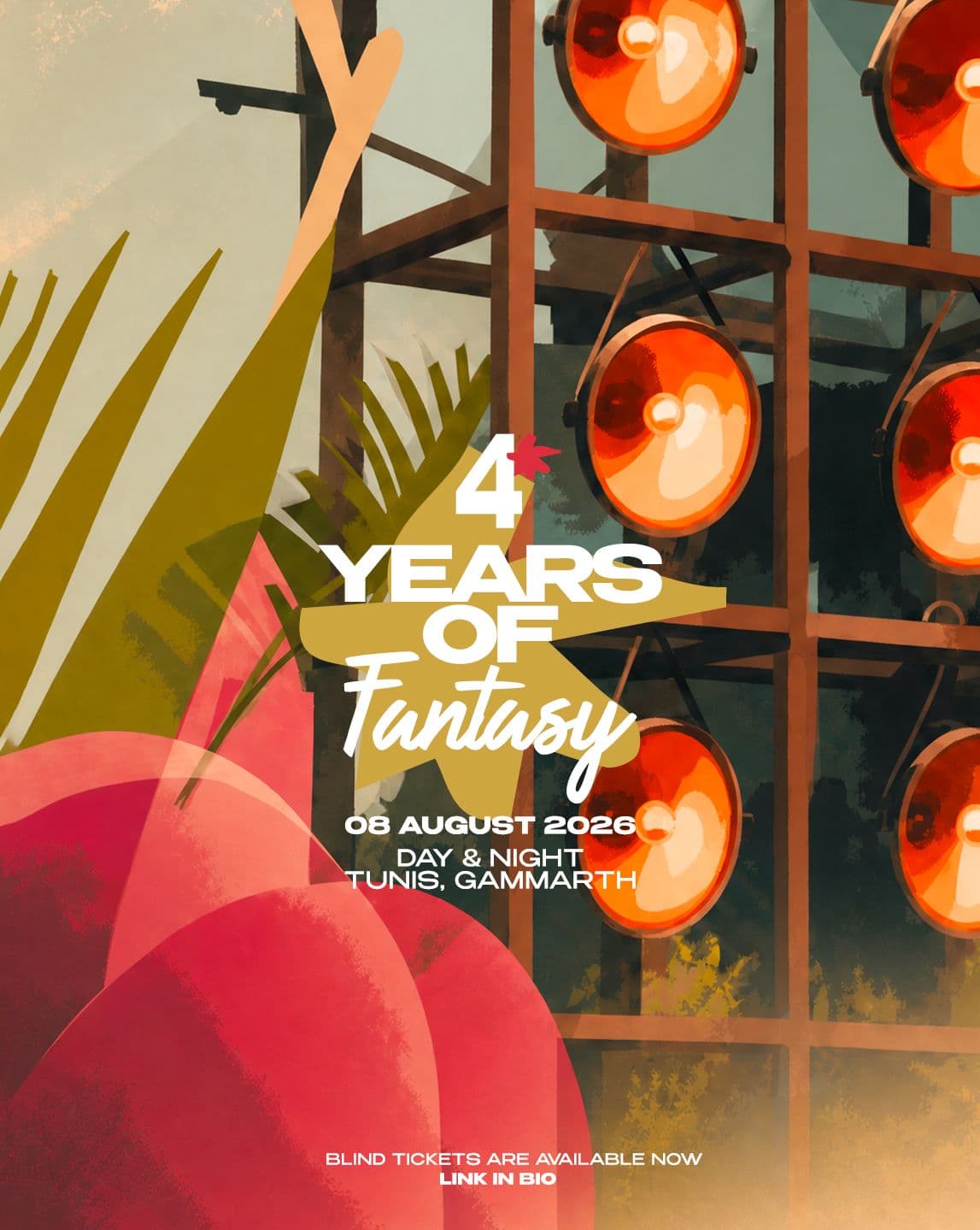 Fantasy's 4th anniversay - flō Tunis